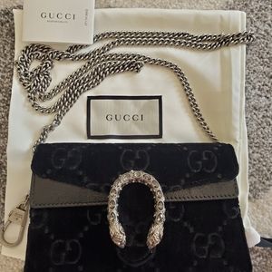 Gucci Dionysus Super Mini Bag black